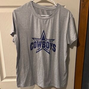 Women’s XL Dallas Cowboys Gray T-Shirt